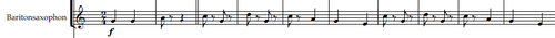 Baritonsaxophon