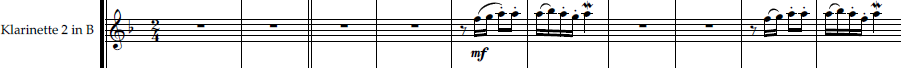 Klarinette 2 in B